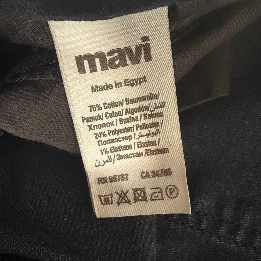 Mavi Zach Straight Leg Jeans Mens 30x30 Dark Wash Indigo Minimalist Old Money - Picture 6 of 6